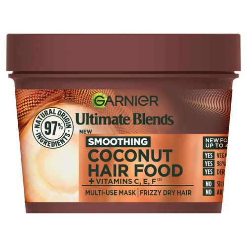 Garnier Ultimate Blends Hair Food Coconut Oil 3-in-1 Hair Mask Treatment 