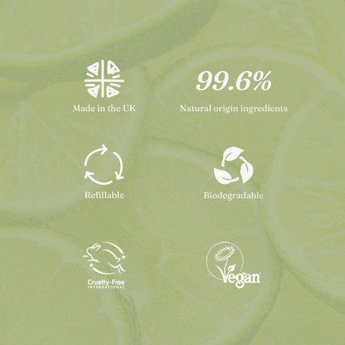 Miniml Hand Wash Refreshing Lime & Basil