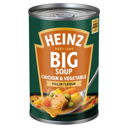 Heinz Chicken & Vegetable Chunky Big Soup 