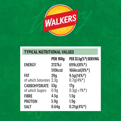 Walkers Salt & Vinegar Crisps