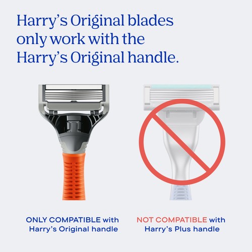Harry's Truman Razor & Blade Orange