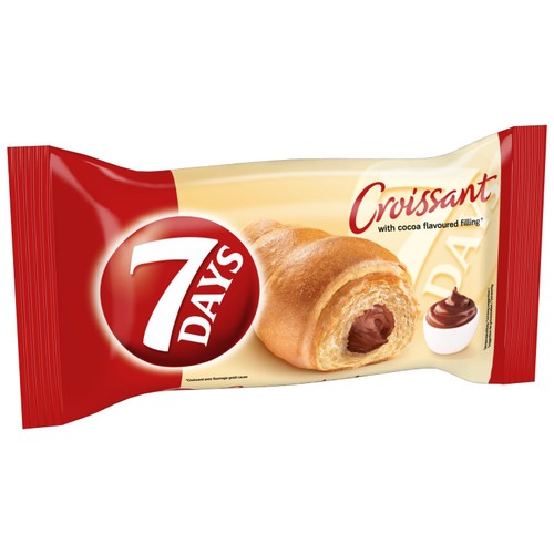 7 Days Croissant with Cocoa Filling