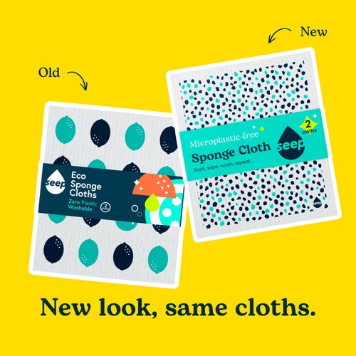 Seep Sponge Cloths Plastic Free