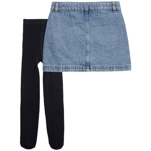 M&S Denim Skirt, 5-6 Y, Denim
