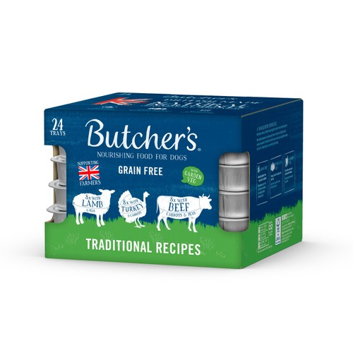 Butcher's Traditional Recipes Dog Food Trays