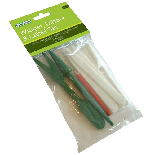 Gardener's Mate Widger, Dibber & Label Set