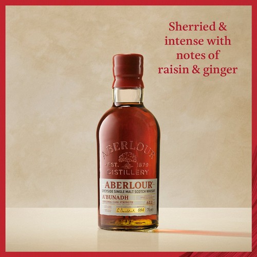 Aberlour Abunadh Speyside Single Malt Scotch Whisky With Giftbox