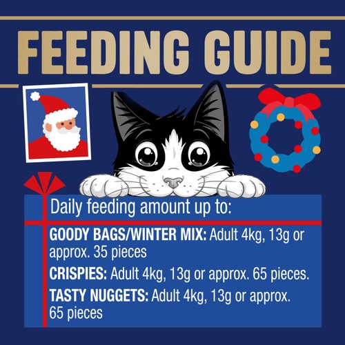 FELIX Cat Treats Christmas Gift Box 275g