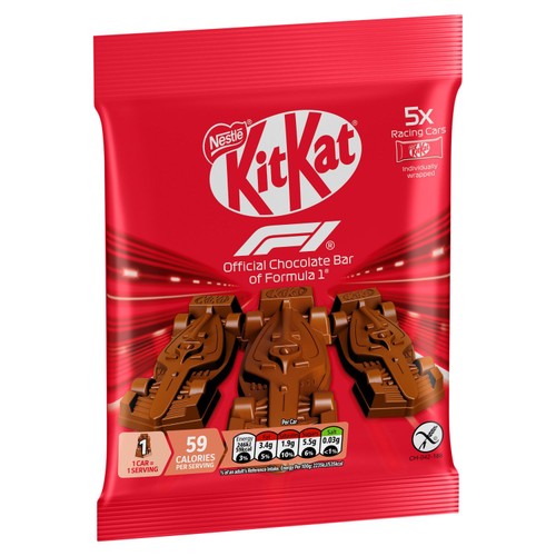 KitKat F1 Chocolate Car Figure Multipack