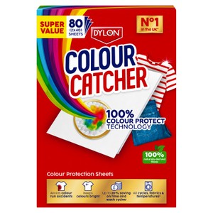 Colour Catcher Colour Protection Laundry Sheets to Prevent Colour Run, 80 Sheets