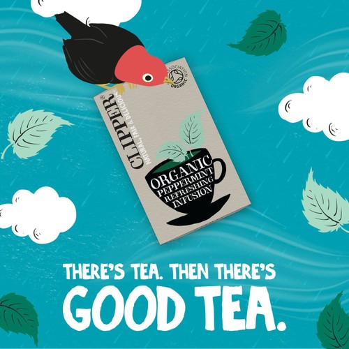 Clipper Organic Peppermint Tea Bags Infusion