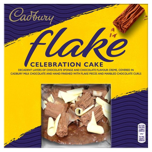 Cadbury Celebration Flake Cake