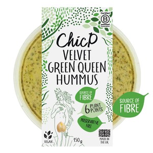 ChicP Velvet Green Queen Hummus