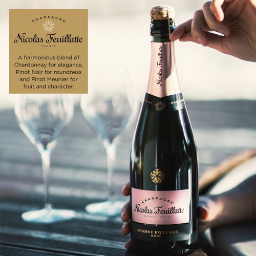 Nicolas Feuillatte Reserve Exclusive Champagne Rose NV