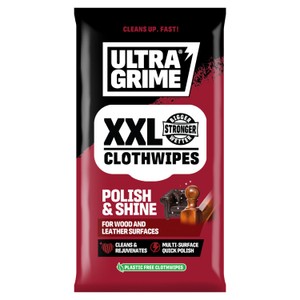 UltraGrime Polish & Shine XXL Clothwipes