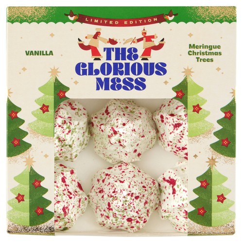 The Glorious Mess Vanilla Meringue Christmas Trees