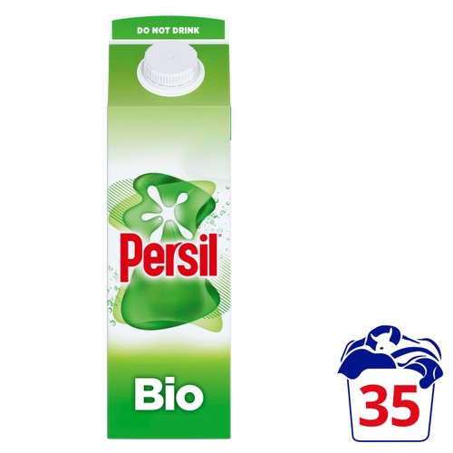 Persil Bio Laundry Detergent Washing Liquid 35 Washes