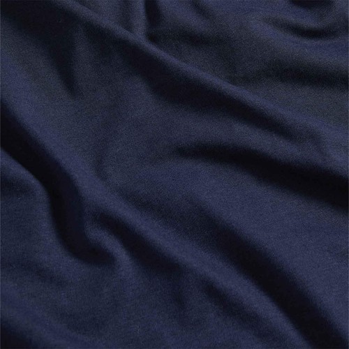 M&S Womens Pure Cotton Everyday Fit T-Shirt, 10, Navy