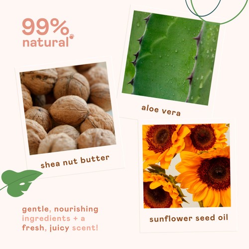 Nala's Kids Curl Moisturiser Tropical Blast Curl Cream