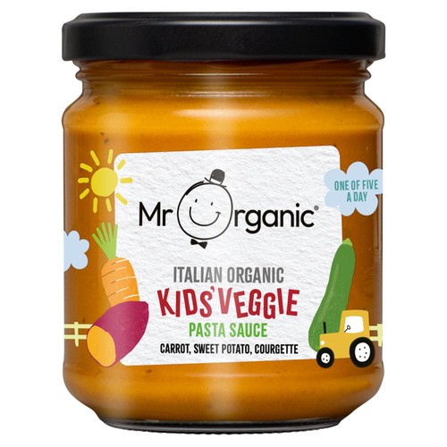 Mr Organic Kids Pasta Sauce Carrot, Sweet Potato & Courgette 9 months +