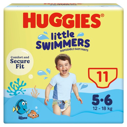 Huggies Little Swimmers Swim Nappies, Size 5-6 (12-18kg)