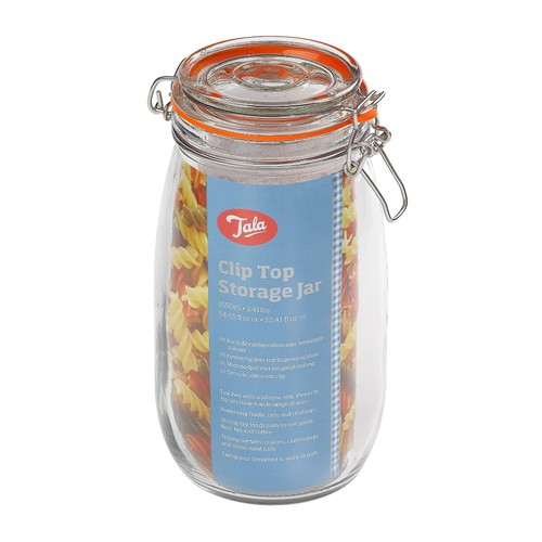 Tala 1.55 Litre Air Tight Lever Arm Storage Jar 