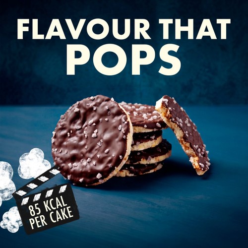 Kallo Dark Chocolate & Sea Salt Popped Corn Cakes