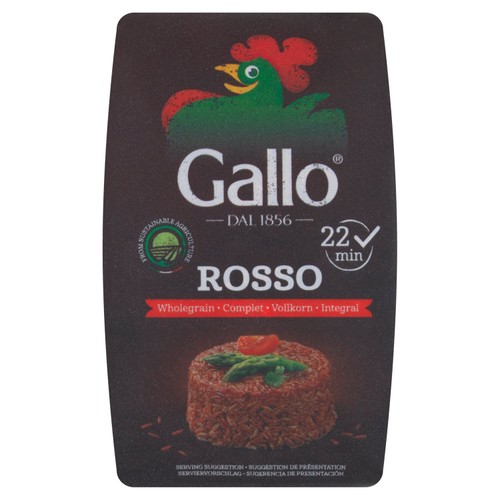 Riso Gallo Fragrant Red Wholegrain Rustico rice