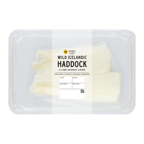 M&S 2 Haddock Loins