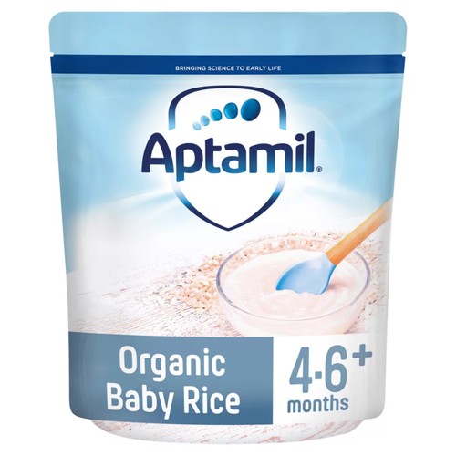 Aptamil Organic Baby Rice Cereal 4+ Months