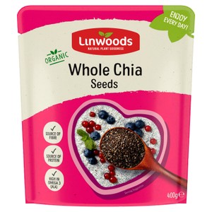 Linwoods Organic Whole Chia Seeds 400g
