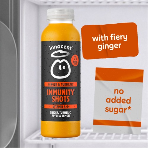 Innocent Immunity, Ginger, Turmeric, Apple & Lemon Dosing Shots