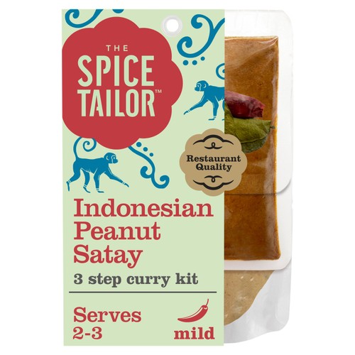 The Spice Tailor Indonesian Peanut Satay Curry Sauce Kit