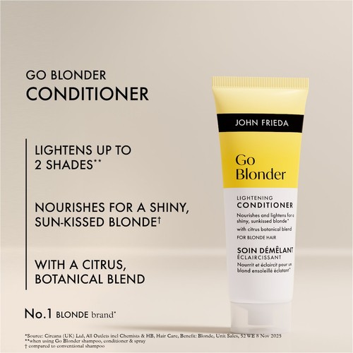 John Frieda Go Blonder Lightening Conditioner 