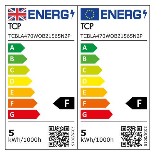 TCP LED Classic 470L B22 5.5W Daylight