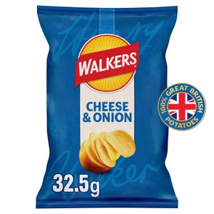 Walkers Quavers Cheese Grab Bag Crisps 34g