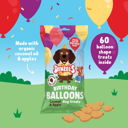 Denzel's Birthday Gift Box of Dog Treats