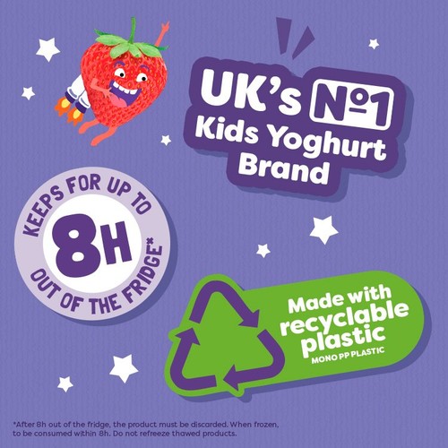 Petits Filous Kids Greek Style Strawberry Yoghurt Pouch