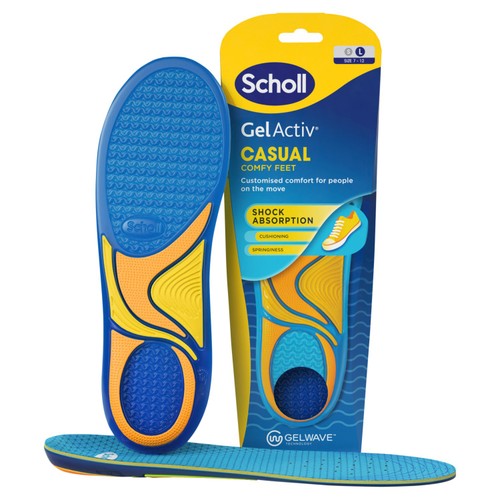Scholl Gel Activ Casual Insoles Large