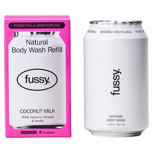 Fussy Natural Body Wash Refill Coconut Milk 320ml