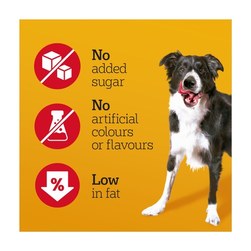 Pedigree Ranchos Sausages Dog Treats 60g