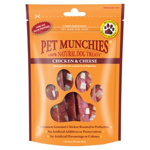 Pet Munchies 100% Natural Chicken Breast Fillets Dog Treats