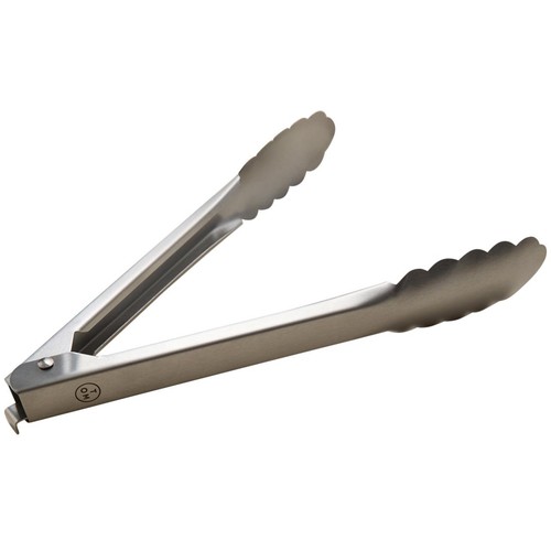 M&S X Tom Kerridge Stainless Steel Tongs, Silver 