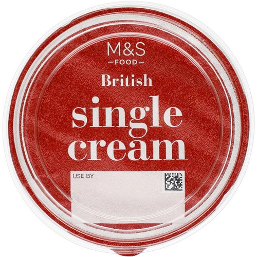 M&S British Single Cream