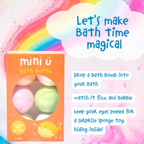 Mini U Bath Bombs