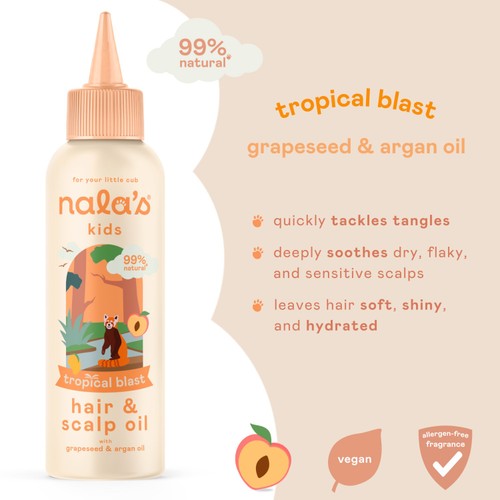 Nala's Kids Hair Oil Tropical Blast