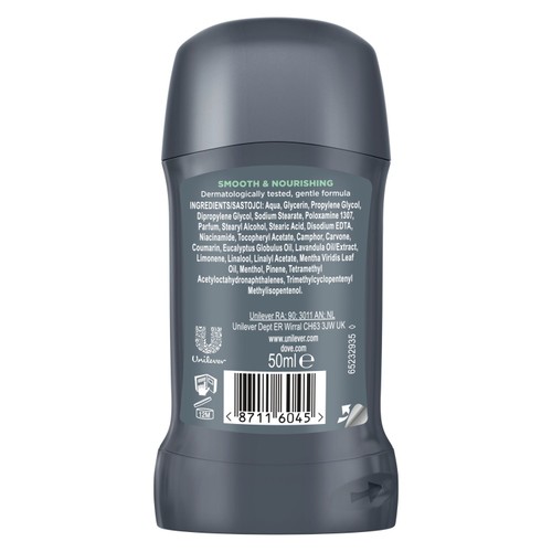 Dove Men+ 48h Whole Body Stick Bamboo & Aloe