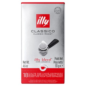 illy Classico Easy Serve Espresso pods (ESE) Ocado