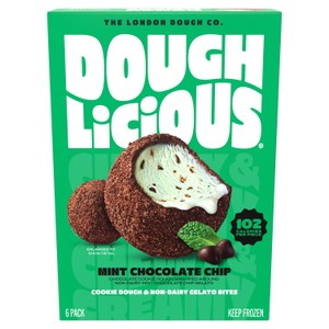 Doughlicious Chocolate Chip Cookie Dough and Gelato Bites