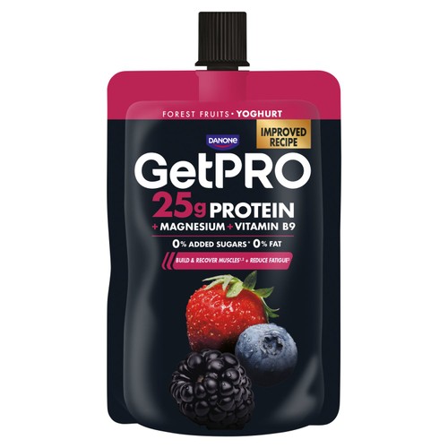 GetPro 25g High Protein Forest Fruits Yoghurt Pouch
